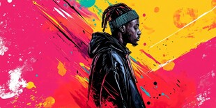 潮流少年的多彩酷炫瞬间