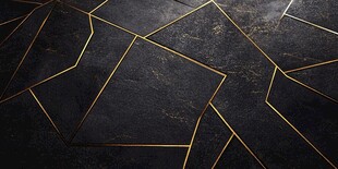 黑金几何拼接质感背景图