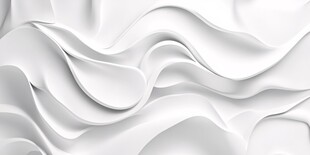 白色立体波浪纹理背景