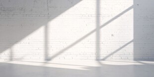 白墙光影 简洁室内景致