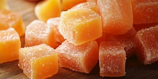 香甜橙味软糖诱人展示