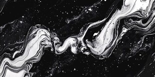 黑白水墨流体艺术纹理