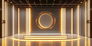 未来感科技展厅空间设计