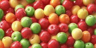 多彩水果糖 视觉盛宴