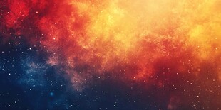 梦幻绚烂星云背景图