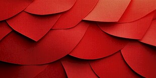红色折纸纹理背景图案