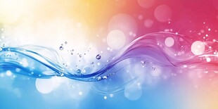 梦幻流体渐变背景图