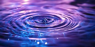 梦幻紫色水波纹