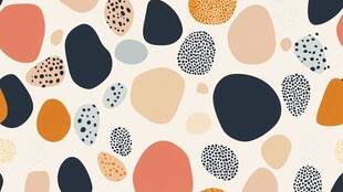 抽象几何多彩图案背景