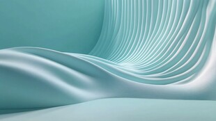 梦幻蓝调丝滑流体背景