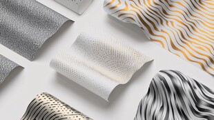 多样纹理面料展示