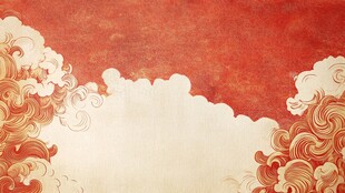 古风祥云背景图