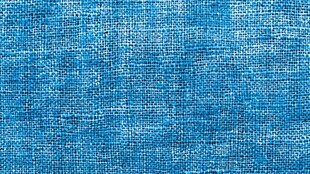 蓝色麻布纹理背景图