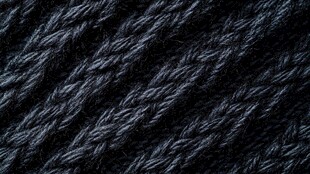 黑色毛线纹理特写