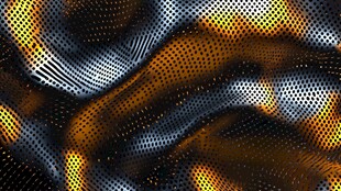 金属质感半调波点抽象背景