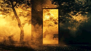 梦幻之门通往奇幻森林