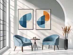 现代简约风客厅装饰一角