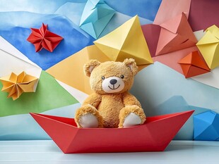 纸船小熊的梦幻折纸世界