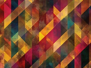 多彩几何图案背景纹理