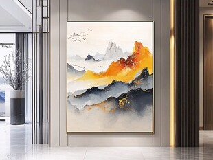 中式山水挂画 尽显雅致意境