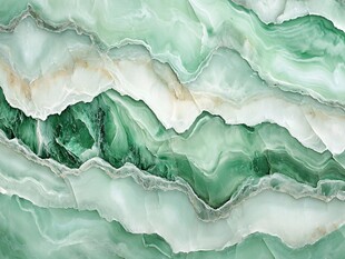 绿纹玉石纹理艺术图案
