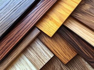 多样木纹板材展示