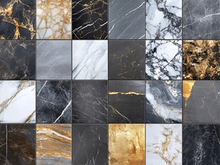 多样大理石纹理图案展示