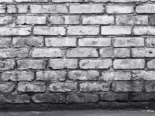 灰白砖墙纹理图