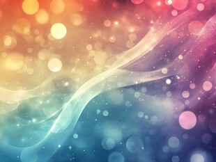 梦幻炫彩渐变光斑背景图