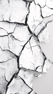 干裂地面纹理特写