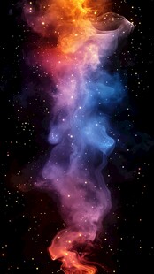 梦幻星云宇宙绚丽景象