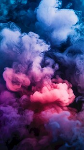 梦幻彩色烟雾视觉盛宴