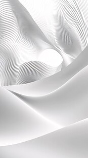 白色抽象线条动感背景图
