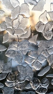 窗上冰花 精致自然的纹理