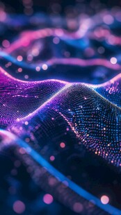 梦幻数字波 科技感视觉盛宴