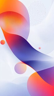 渐变流体艺术抽象背景图