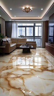 奢华大理石客厅家居美景