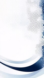 科技风几何波浪背景图