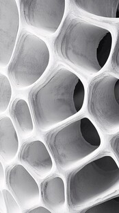 多孔结构建筑细节纹理