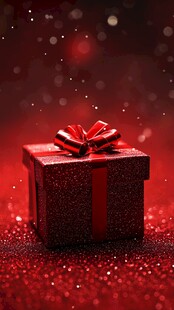 红色闪耀礼品盒