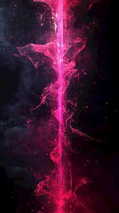 炫彩霓虹光束梦幻特效图