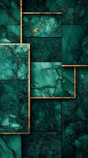 绿金大理石瓷砖图案设计