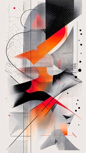 抽象几何艺术图案设计