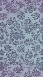 复古花卉图案布料纹理