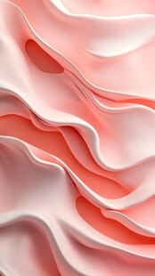 粉色柔滑波浪纹理背景