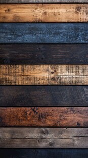 复古多彩木板背景纹理