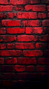 复古红砖墙纹理背景