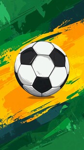 活力足球背景图