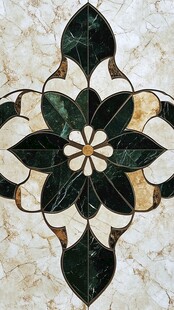 精美大理石拼花瓷砖图案