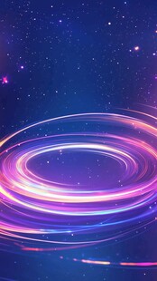 梦幻宇宙旋涡星空背景图